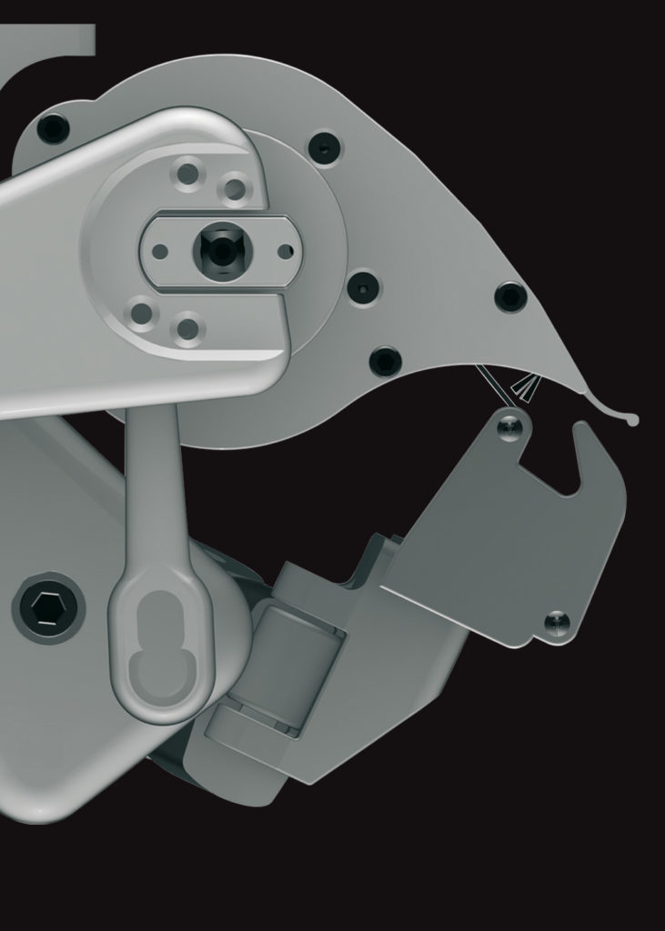 Féltokozott napellenző profil és tok részlet